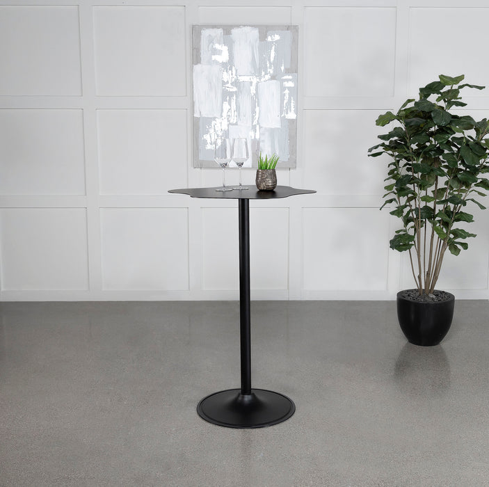 Keanu Pedestal Cloud-Shaped Top Bar Table Black - Time 2 Sleep (West Covina, CA)