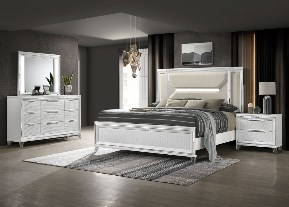 Marmore 4 & 5 Pc E.king, Cal.king, & Queen Bedroom Set - Time 2 Sleep (West Covina, CA)