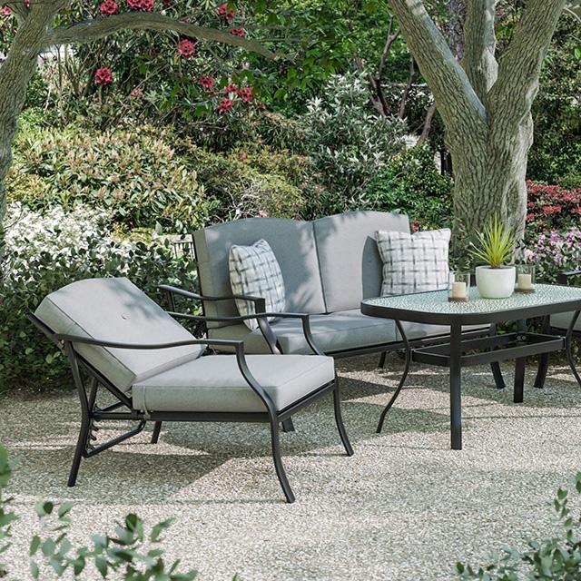 Adele 5 Pc. Conversation Set w/ Adjustable Chairs - Time 2 Sleep (West Covina, CA)