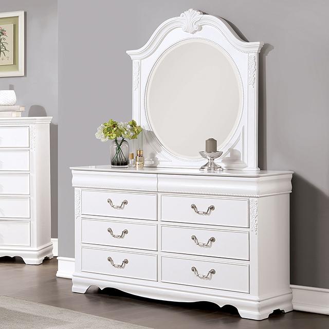 ALECIA Dresser, White - Time 2 Sleep (West Covina, CA)