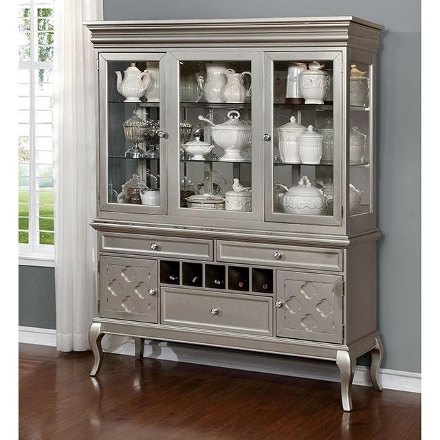 Amina Champagne Hutch & Buffet - Time 2 Sleep (West Covina, CA)