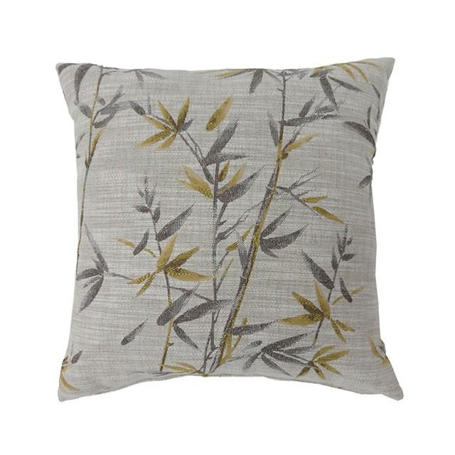 Anika Yellow 18" X 18" Pillow (2/CTN) - Time 2 Sleep (West Covina, CA)