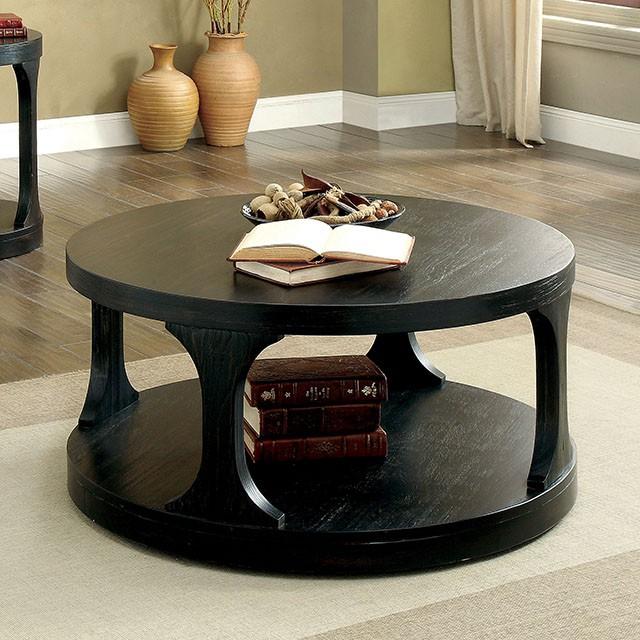 Carrie Antique Black Coffee Table - Time 2 Sleep (West Covina, CA)