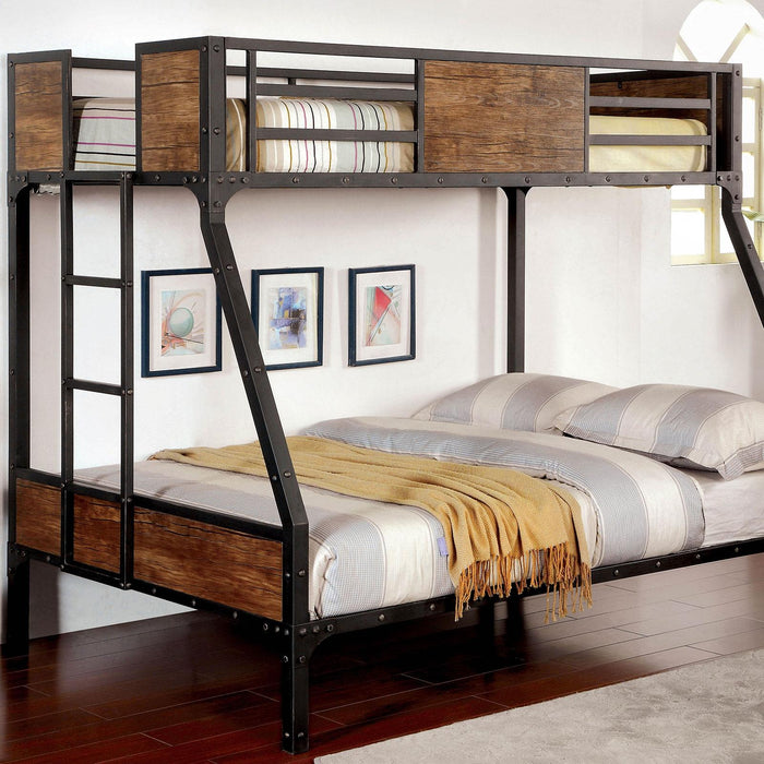 CLAPTON Black Twin/Full Bunk Bed - Time 2 Sleep (West Covina, CA)