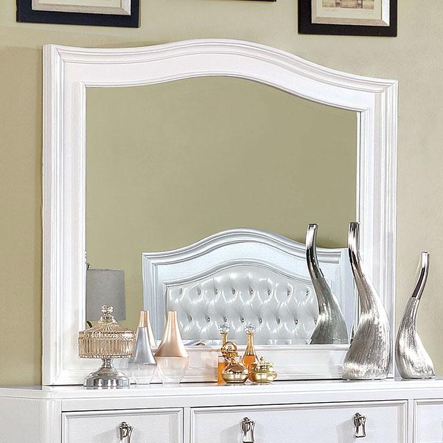 Ariston Mirror White, Silver, & Black - Time 2 Sleep (West Covina, CA)