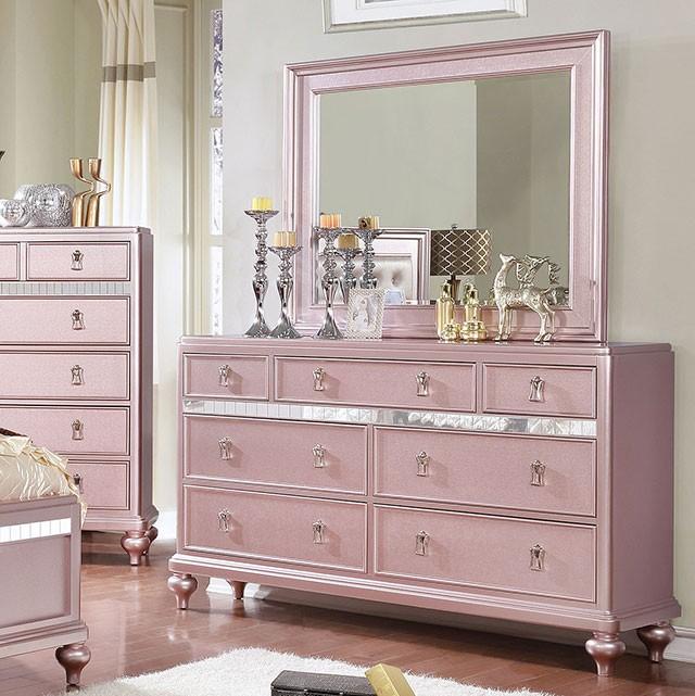 Ariston Rose Gold Dresser - Time 2 Sleep (West Covina, CA)