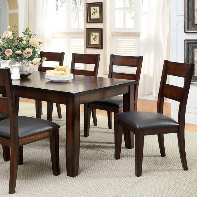 DICKINSON I Dark Cherry Dining Table w/ 18" Leaf - Time 2 Sleep (West Covina, CA)