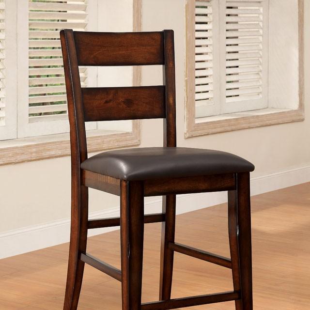 DICKINSON II Dark Cherry Counter Ht. Chair (2/CTN) - Time 2 Sleep (West Covina, CA)