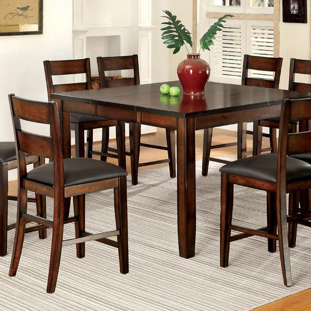 DICKINSON II Dark Cherry Counter Ht. Table w/ 18" Leaf - Time 2 Sleep (West Covina, CA)