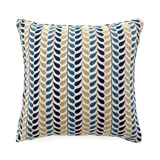 DROPP 18" X 18" Pillow, Blue & Yellow (2/CTN) - Time 2 Sleep (West Covina, CA)