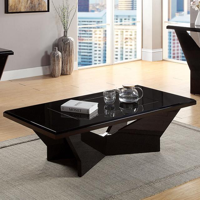 DUBENDORF Coffee Table, Black - Time 2 Sleep (West Covina, CA)