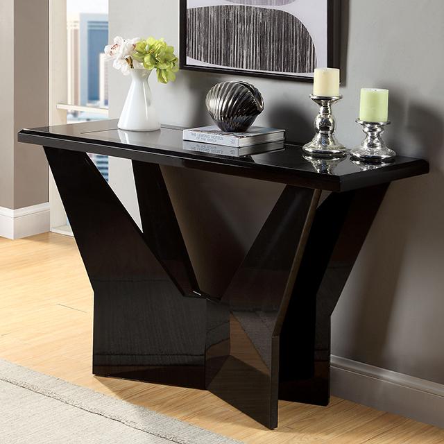 DUBENDORF Sofa Table, Black - Time 2 Sleep (West Covina, CA)