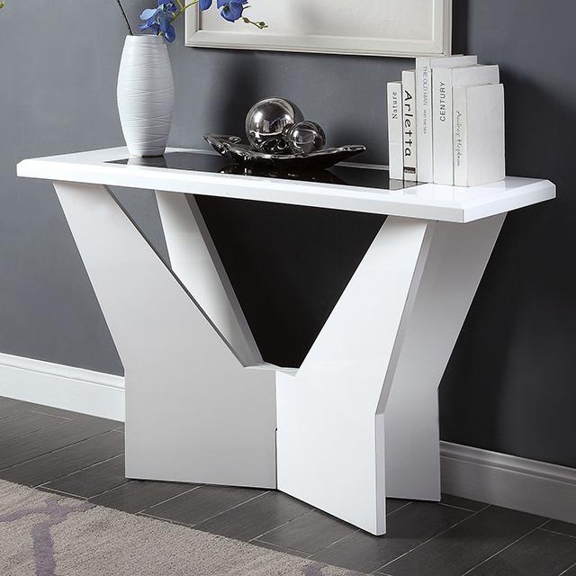 DUBENDORF Sofa Table, White - Time 2 Sleep (West Covina, CA)