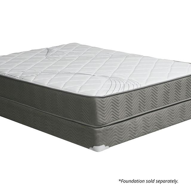 EDREA White/Gray 10" Tight Top Pocket Coil, Full - Time 2 Sleep (West Covina, CA)