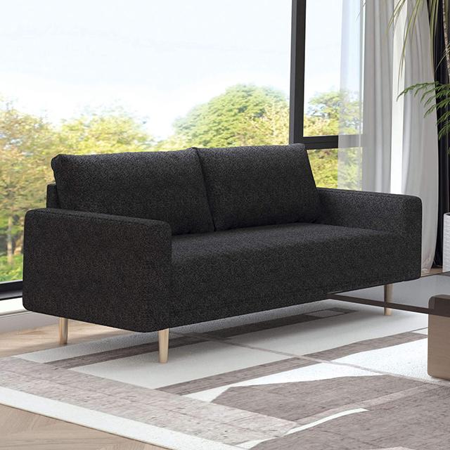 ELVERUM Loveseat, Black - Time 2 Sleep (West Covina, CA)