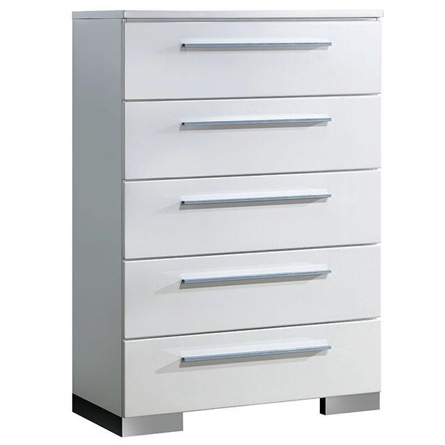 CLEMENTINE Glossy White Chest - Time 2 Sleep (West Covina, CA)