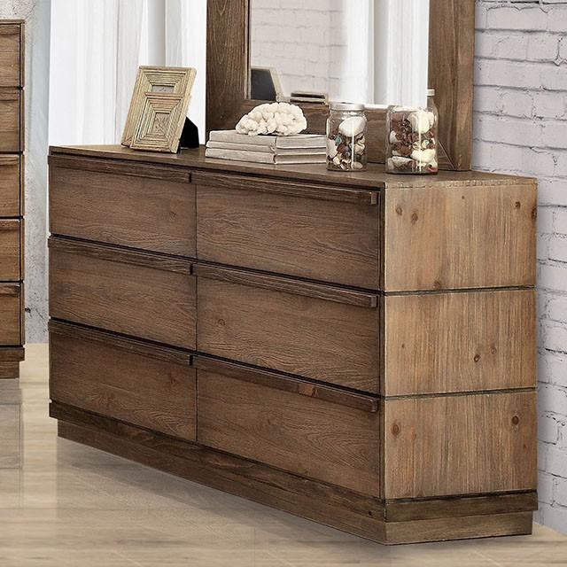 COIMBRA Rustic Natural Tone Dresser - Time 2 Sleep (West Covina, CA)
