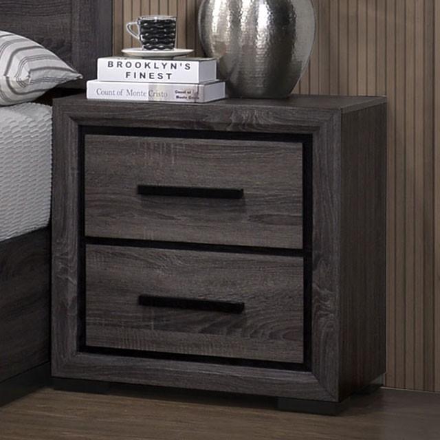 Conwy Gray Night Stand - Time 2 Sleep (West Covina, CA)