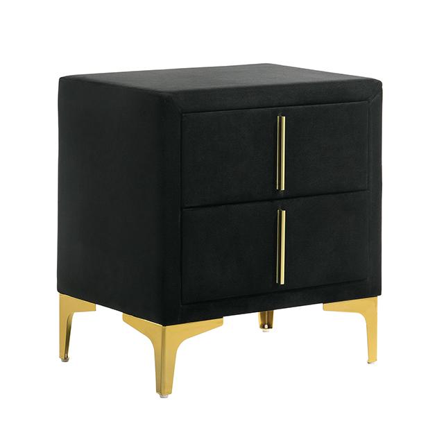 FLORIZEL Night Stand, Black - Time 2 Sleep (West Covina, CA)