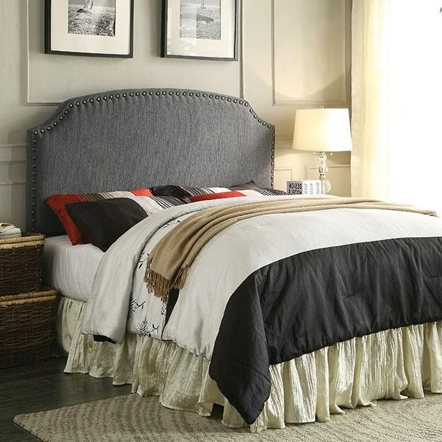 HASSELT King Size H/B, Gray -K/D Leg - Time 2 Sleep (West Covina, CA)