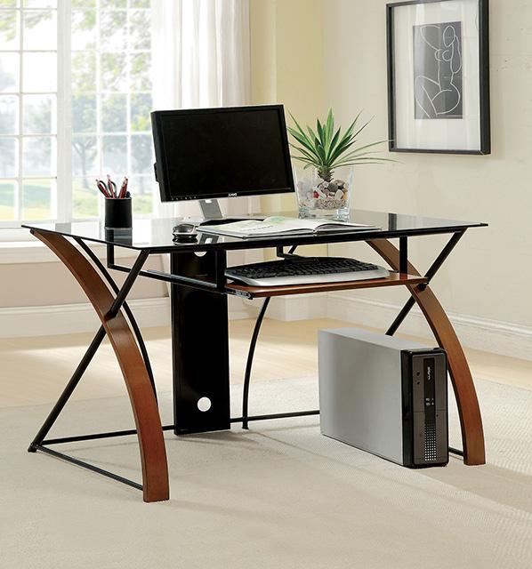 Baden Oak/Black Accent Desk - Time 2 Sleep (West Covina, CA)