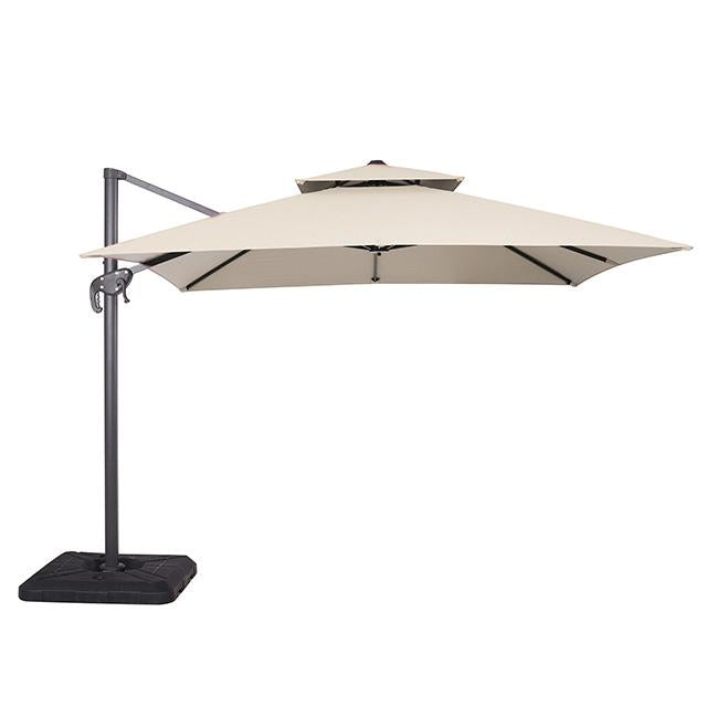 Hero 10 Ft Square Umbrella w/ Double Top + 37" Large Base - Time 2 Sleep (West Covina, CA)