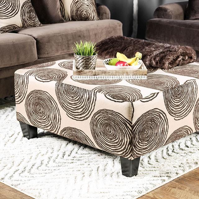 Bonaventura Brown Ottoman - Time 2 Sleep (West Covina, CA)