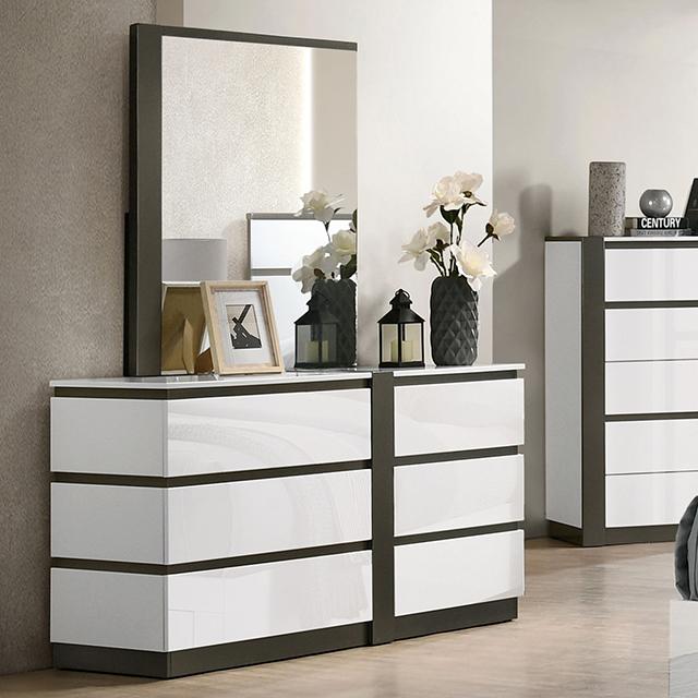 BIRSFELDEN Dresser, White - Time 2 Sleep (West Covina, CA)