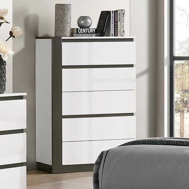 BIRSFELDEN Chest, White - Time 2 Sleep (West Covina, CA)