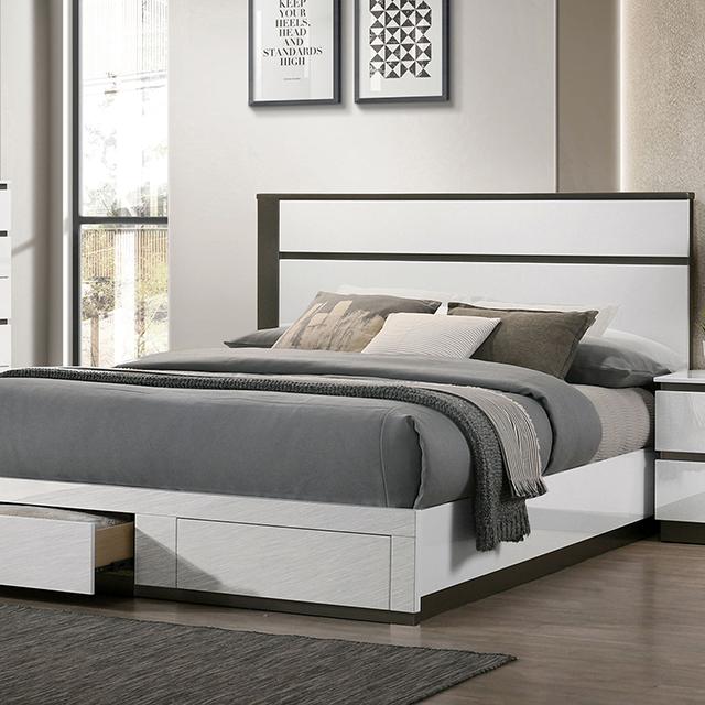 Birsfelden Queen Bedroom Set White - Time 2 Sleep (West Covina, CA)