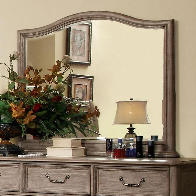 BELGRADE I Rustic Natural Tone Mirror - Time 2 Sleep (West Covina, CA)
