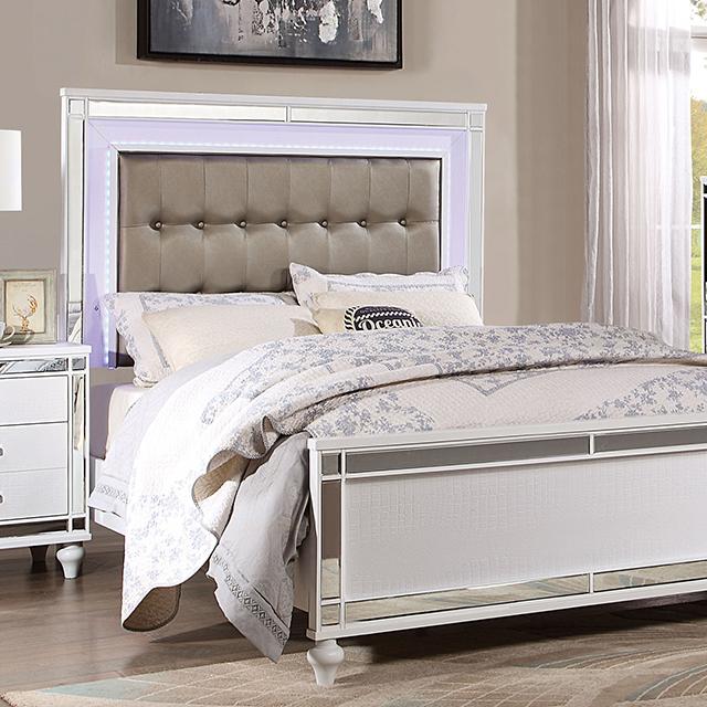 BRACHIUM E.King Bed, White - Time 2 Sleep (West Covina, CA)