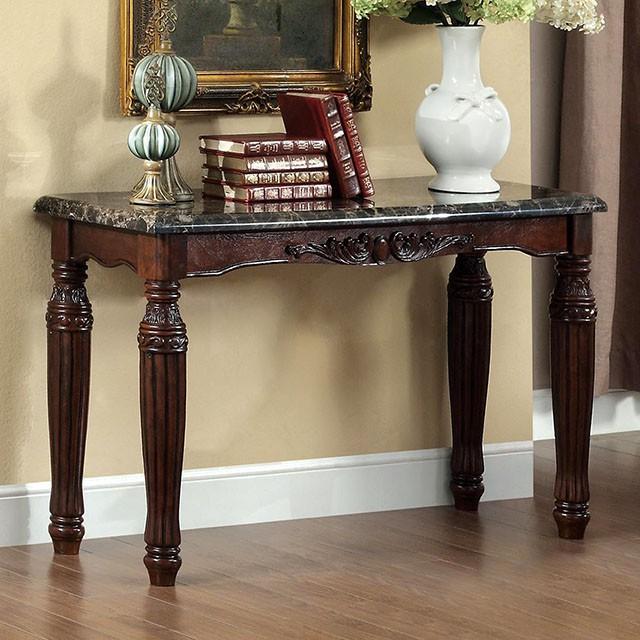 Brampton Espresso/Black Faux Sofa Table - Time 2 Sleep (West Covina, CA)