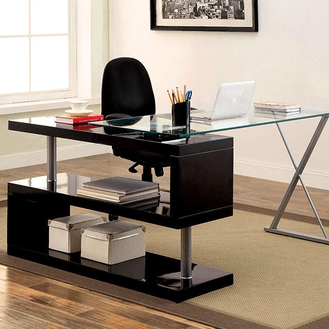 BRONWEN Black Desk - Time 2 Sleep (West Covina, CA)