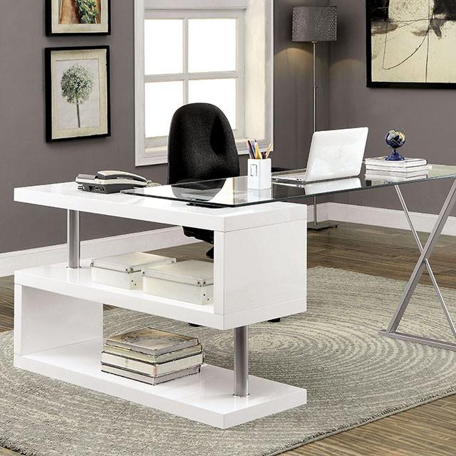 BRONWEN White Desk - Time 2 Sleep (West Covina, CA)