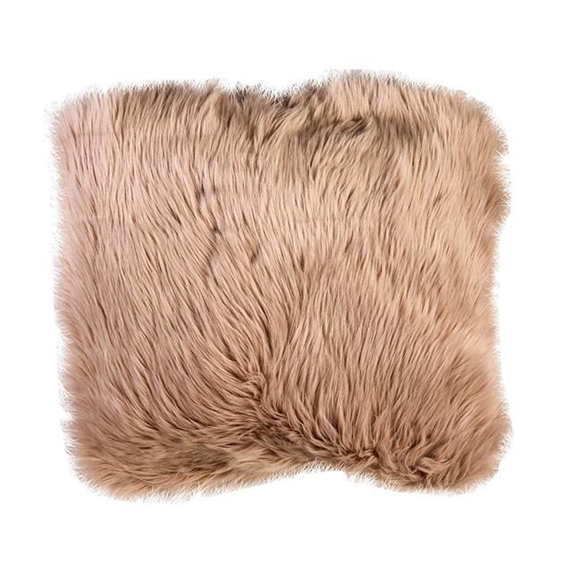 Wendy Blush 20" X 20" Pillow, Fur Blush (2/CTN) - Time 2 Sleep (West Covina, CA)