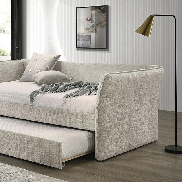 Yuri Twin Daybed w/ Trundle Beige - Time 2 Sleep (West Covina, CA)