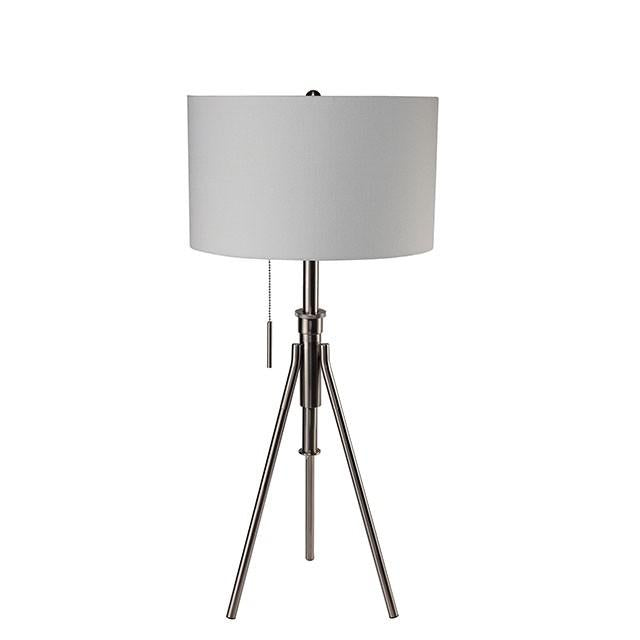 Zaya Brushed Steel Table Lamp - Time 2 Sleep (West Covina, CA)