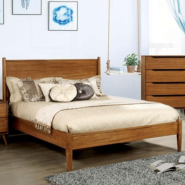 Lennart Oak Cal.King, E.King & Queen Bed - Time 2 Sleep (West Covina, CA)