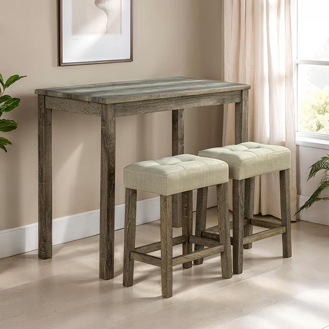 Adelaide 3 Pc. Dining Table Set - Time 2 Sleep (West Covina, CA)