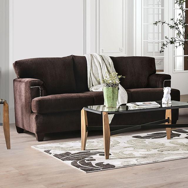 Brynlee Chocolate Sofa (*Pillows Sold Separately) - Time 2 Sleep (West Covina, CA)