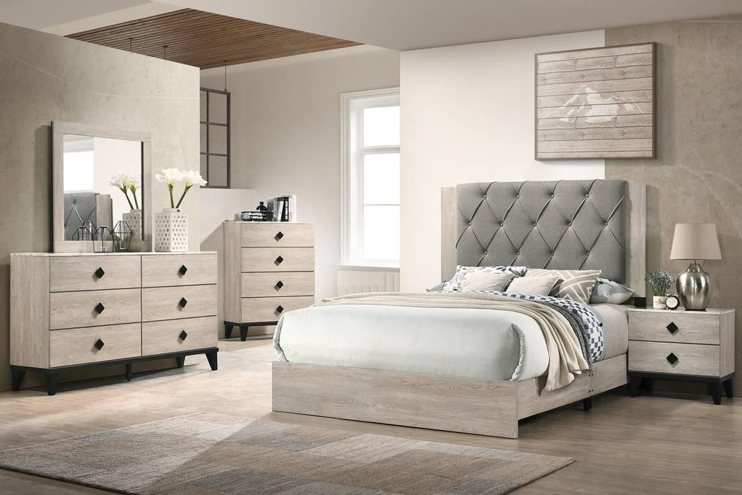 Liihfd Queen Bed in Foil Cream - Time 2 Sleep (West Covina, CA)