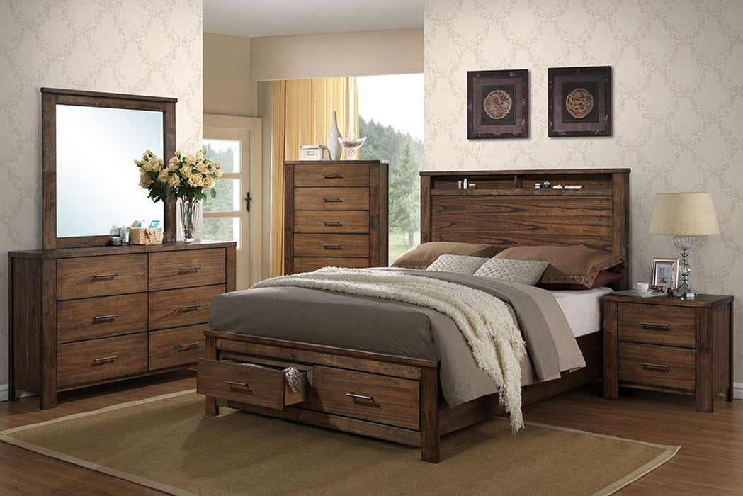 Liihen Queen Bed/Oak in Oak - Time 2 Sleep (West Covina, CA)