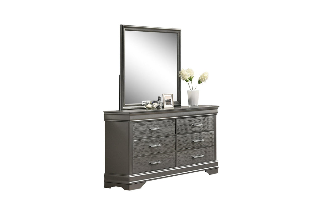 Liihfd Mirror in Dark Gray - Time 2 Sleep (West Covina, CA)