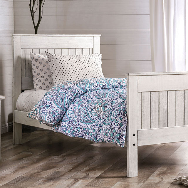 Rockwall Full, Queen, & Twin Bed White, Gray, & White - Time 2 Sleep (West Covina, CA)