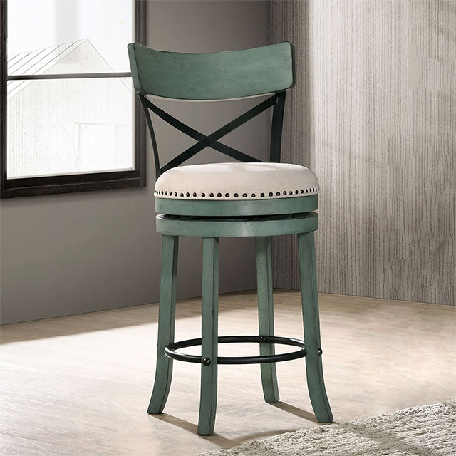 Clarence 24" Swivel Barstool (2/Box) - Time 2 Sleep (West Covina, CA)