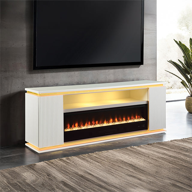 Medea 71" TV Stand w/ Electric Fire Place - Time 2 Sleep (West Covina, CA)