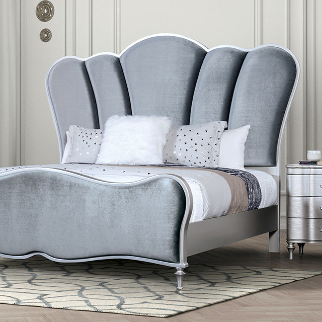 Melodi Parc E.King & Queen Bed Black & Silver - Time 2 Sleep (West Covina, CA)
