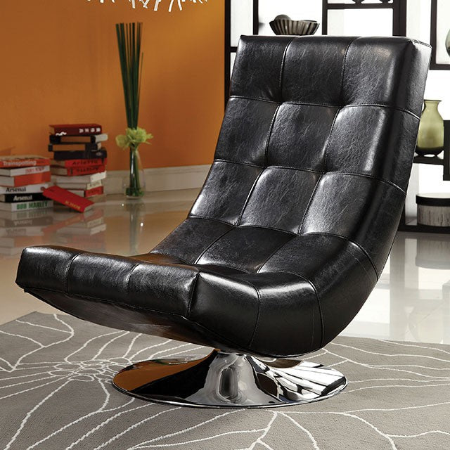 Trinidad Accent Chair Black & Grey - Time 2 Sleep (West Covina, CA)