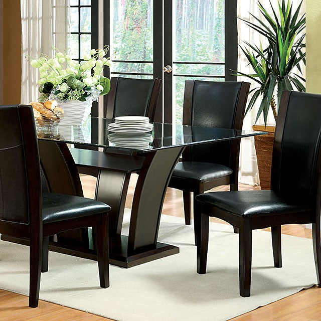 Manhattan 7 Pc Dining Table Set Cherry - Time 2 Sleep (West Covina, CA)